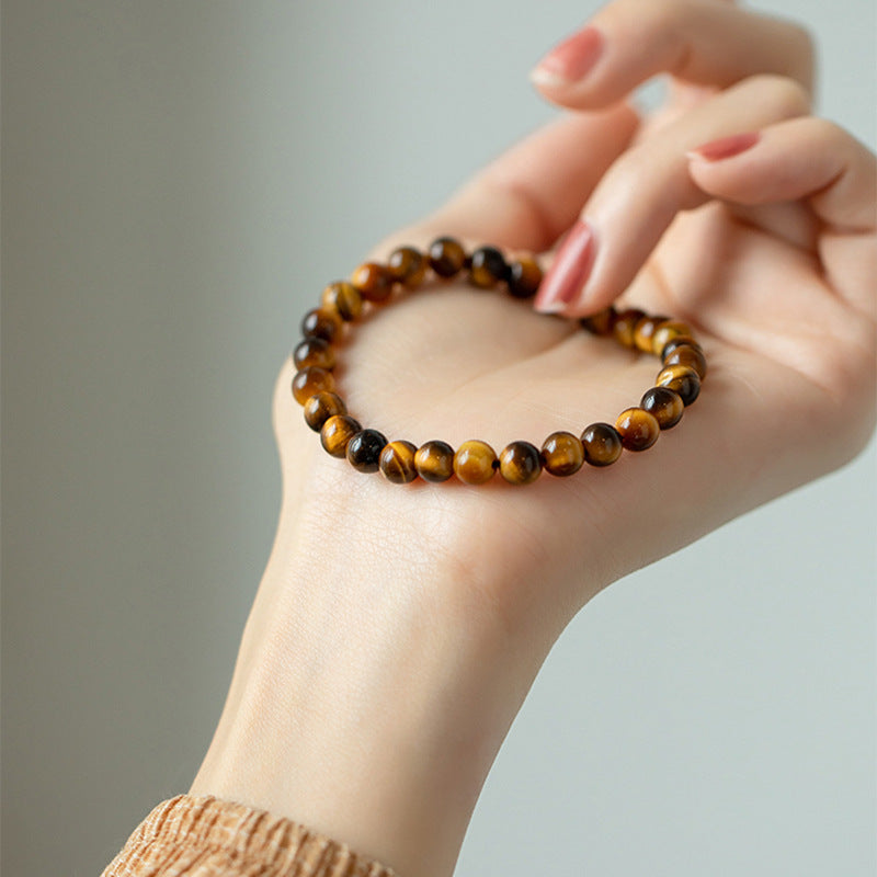 Natural Yellow Tiger's Eye Bracelet | Elegant Jewelry1